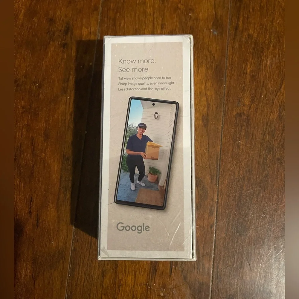 NIB Google Nest Smart Doorbell in White and Black 2 generation